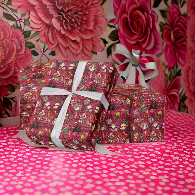 Christmas Vintag Bash Holiday Super Geschenkpapier (Von Creator hochgeladen)