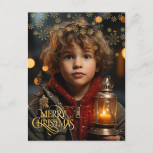 Christmas. Vintag. Herzlichen Glückwunsch. Postkarte