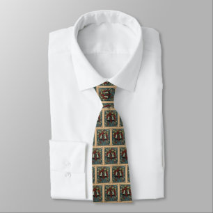 Christmas Vintag Neck Tie Krawatte