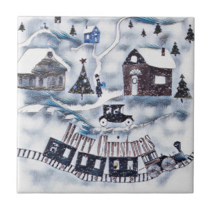 Christmas , Vintage Fliese