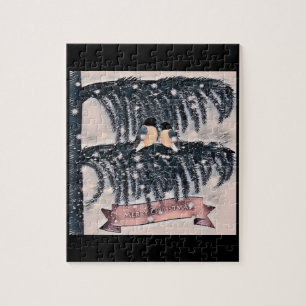 Christmas , Vintage Puzzle