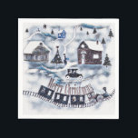 Christmas , Vintage Serviette<br><div class="desc">Christmas ,  Vintage ,  winter ,  holiday ,  new year</div>