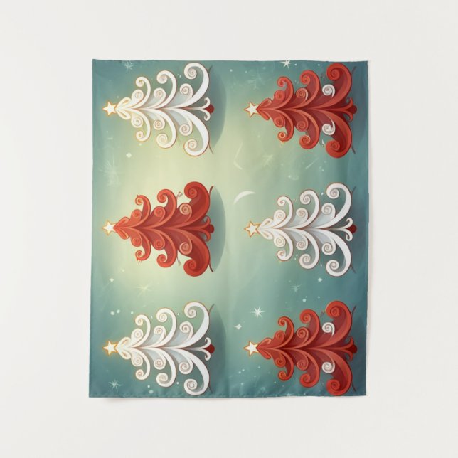 Christmas Wandteppich (Vorderseite)