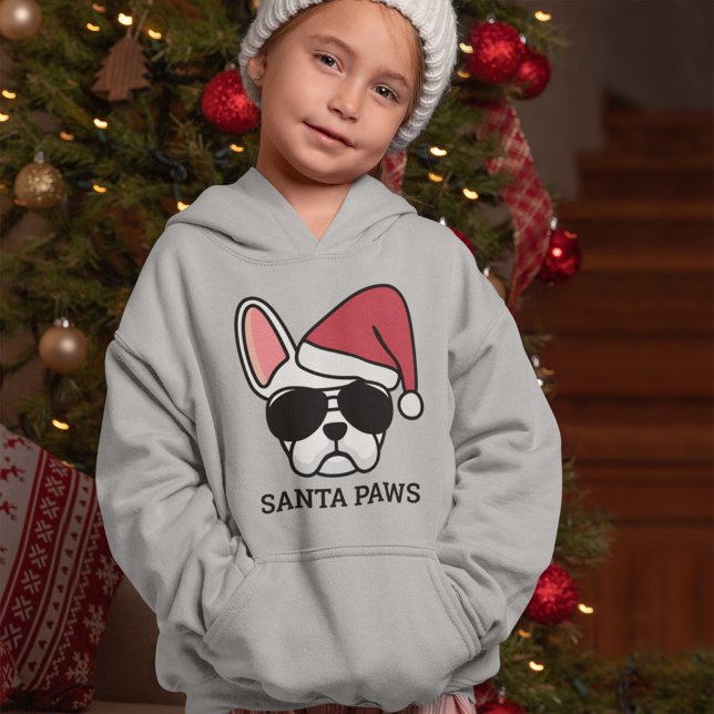 Christmas White French Bulldog Hoodie (Von Creator hochgeladen)