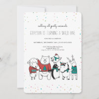 Christmas Wild One Party Animal Invasion