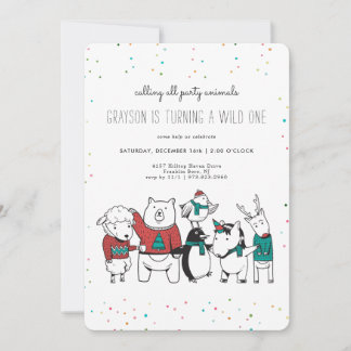 Christmas Wild One Party Animal Invasion