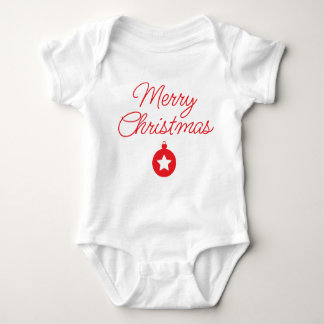 Christmas wishes baby strampler