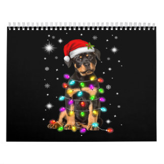 Christmas With Rottweiler Dog Kalender