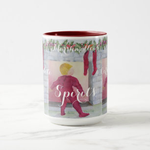 CHRISTMAS WONDER FIREPLACE TASSE