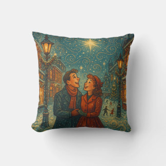 Christmas Wonder Throw Pillow Kissen