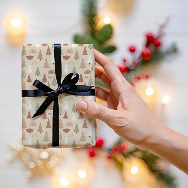 Christmas woodland animals wrapping paper  geschenkpapier set (Von Creator hochgeladen)