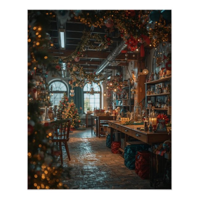 Christmas Workshop Poster (Vorderseite)