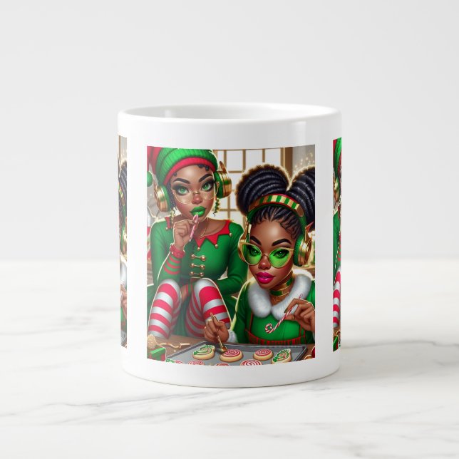 Christmas Workshop Specialty Mug Jumbo-Tasse (Vorderseite)