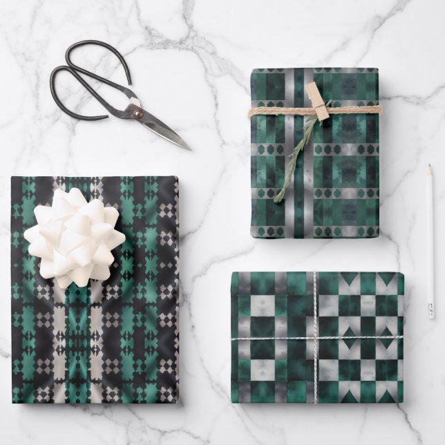Christmas Wraping Paper Geschenkpapier Set (Vorderseite)