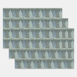 Christmas Wrapping Paper -Forest in Winter Geschenkpapier Set