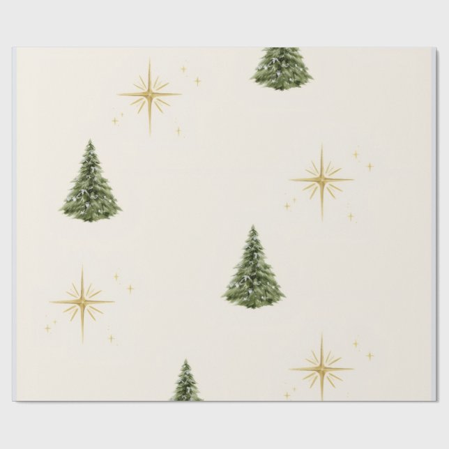 Christmas Wrapping Paper Geschenkpapier (Flach)