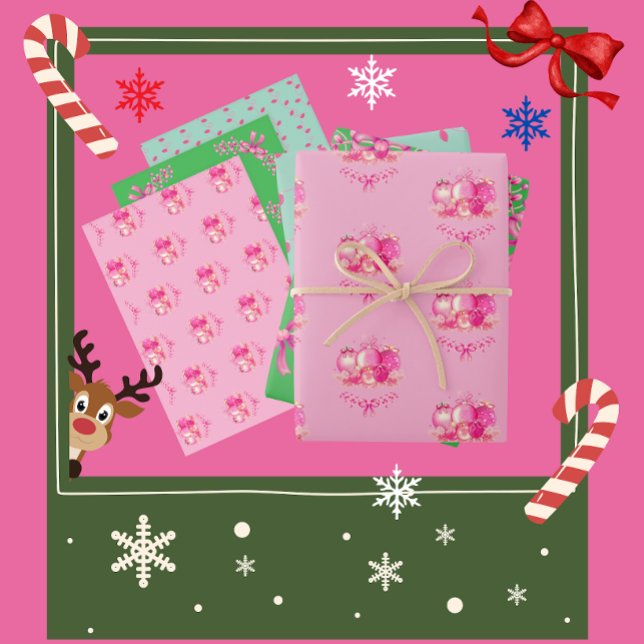 Christmas Wrapping Paper Trio  Geschenkpapier Set (Von Creator hochgeladen)