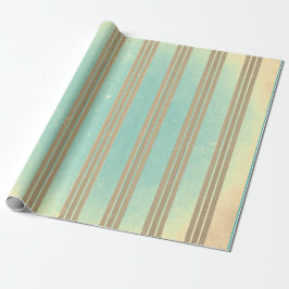 CHRISTMAS WRAPPPAPIER DISTRESSED STRIPES GESCHENKPAPIER