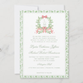 Christmas Wreath Candy Cane Bow | Monografische Ho Einladung