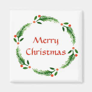 Christmas Wreath Magnet
