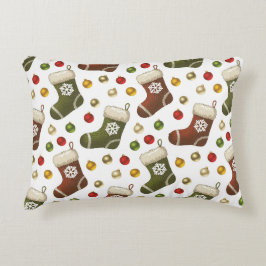 Christmas Wreaths Dekokissen