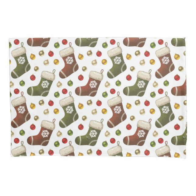 Christmas Wreaths Kissenbezug (Vorderseite)