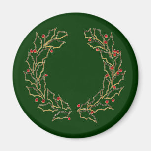 Christmas Wreaths Magnet