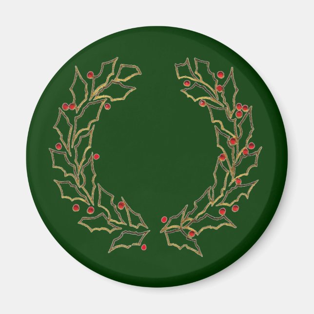 Christmas Wreaths Magnet (Vorne)