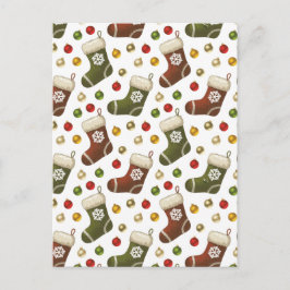 Christmas Wreaths Postkarte