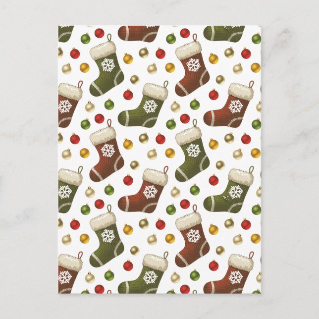 Christmas Wreaths Postkarte (Vorderseite)