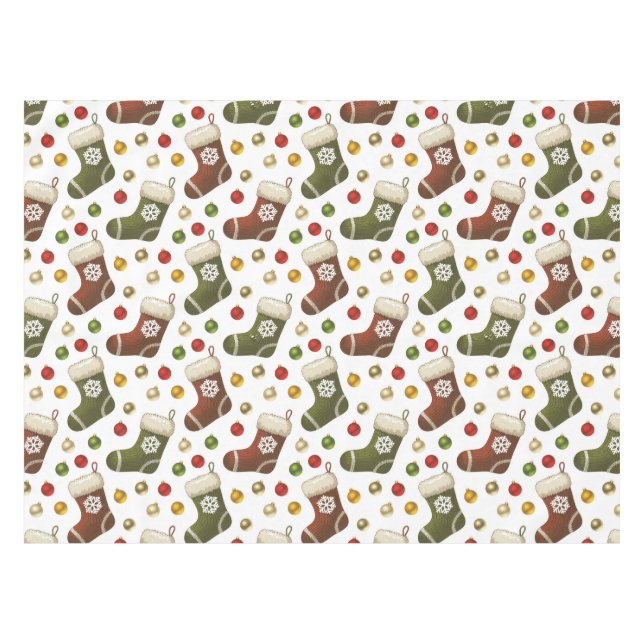 Christmas Wreaths Tischdecke (Vorderseite (Horizontal))