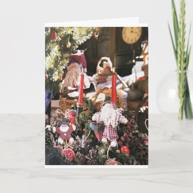 ***CHRISTMAS WÜNSCHT SICH*** FÜR EIN UND ALLE! KARTE (Vorderseite)