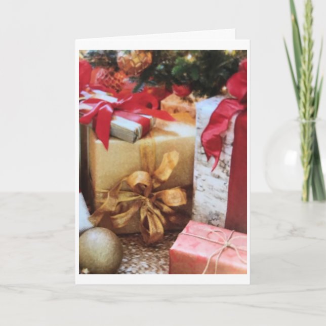 ***CHRISTMAS WÜNSCHT SICH*** FÜR EIN UND ALLE! KARTE (Vorderseite)