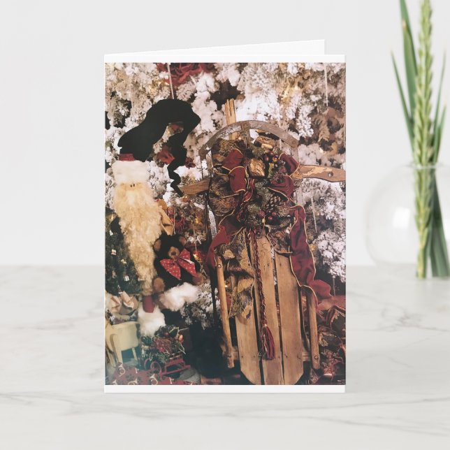 ***CHRISTMAS WÜNSCHT SICH*** FÜR EIN UND ALLE! KARTE (Vorderseite)