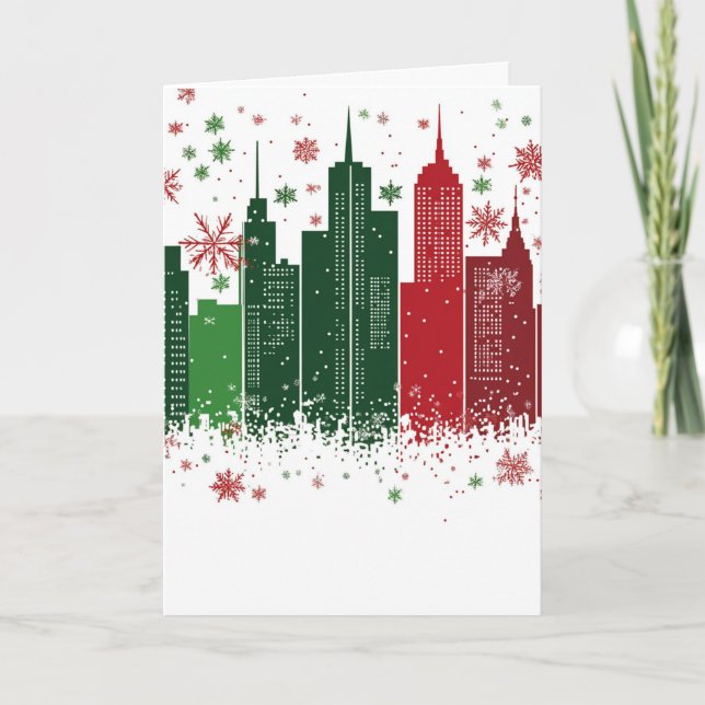 CHRISTMAS ZEIT IN DER STADT #1 (Vorderseite)