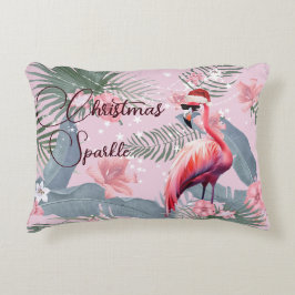 Christmas Zuhause Accessorie Flamingo Tropical Dekokissen