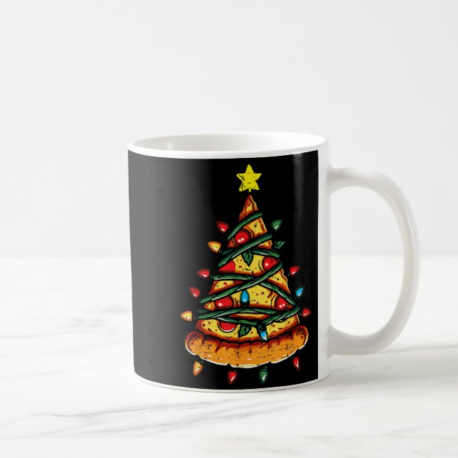 Christmas Zza Xmas Tree Funny Xmas Food Men Women  Kaffeetasse (Rechts)