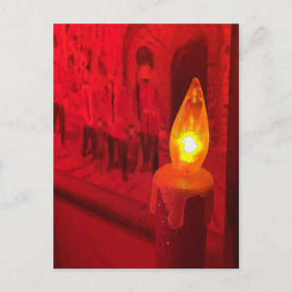 Christmascandleandtoysoldaten8000x6000 Postkarte