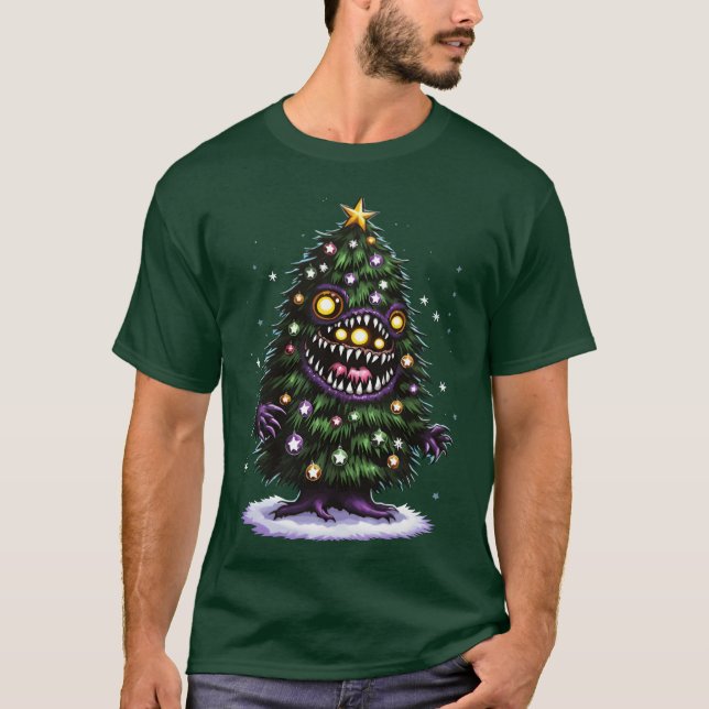 Christmasree Monster T-Shirt (Vorderseite)