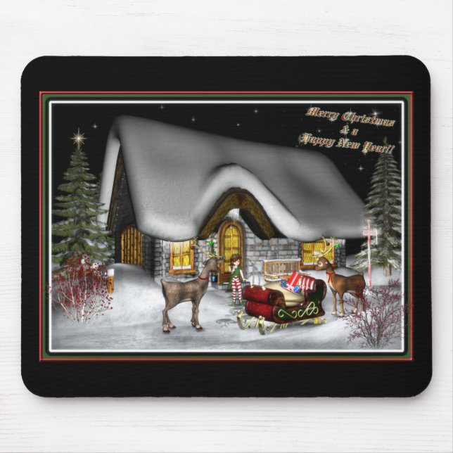 Christmassy Mousepad (Vorne)