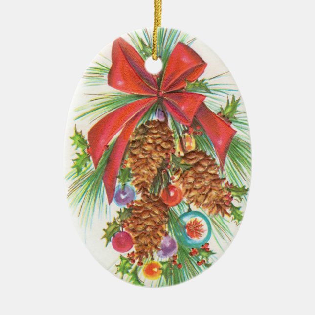 Christmastime Keramikornament (Vorne)