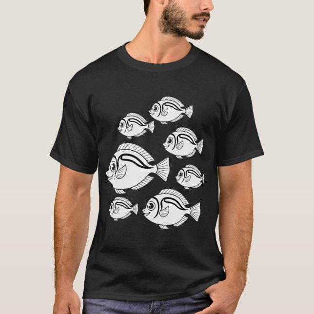 Christmetall-Guppy-Fisch T-Shirt (Vorderseite)