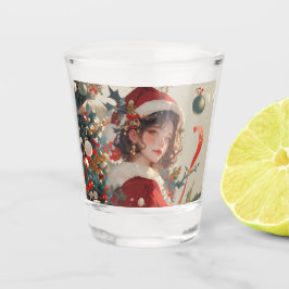 Christms Fantasy: Urlaub Romance 1,500z Shot Glass Schnapsglas