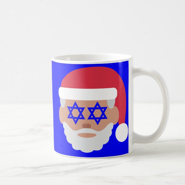 christmukah santa claus emoji kaffeetasse (Rechts)