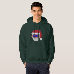 Christmukka santa claus emoji hoodie Sweatshirt