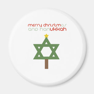 CHRISTMUKKAH BAUM MAGNET