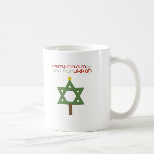 CHRISTMUKKAH BAUM TASSE (Rechts)