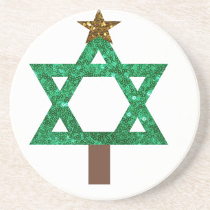 Christmukkah-Christbaum Getränkeuntersetzer