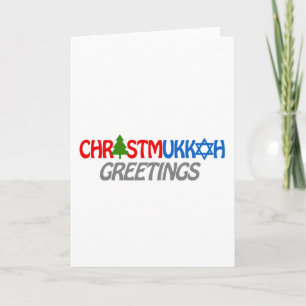 CHRISTMUKKAH GREETINGS -.png Feiertagskarte