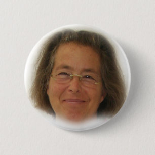 Christo auf einem Knopf Button